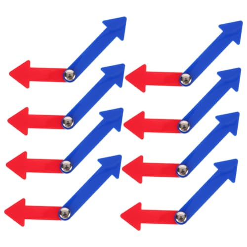 Vaguelly 8 Stück Teiliges Set Drehbarer Kunststoff-uhrzeiger für Lernuhr DIY Material zur Zeiterkennung und Feinmotorikförderung Pädagogisches für Vorschule Vaguelly 8 Stück Teiliges Set Drehbarer Kunststoff-uhrzeiger für Lernuhr DIY Material zur Zeiterkennung und Feinmotorikförderung Pädagogisches für Vorschule von Vaguelly