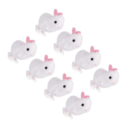 Vaguelly 8 Stück zum Aufziehen für kinderspielzeug Toys for plüschtiere Toys Cartoon-Laufspielzeug Laufendes aufziehen Weiß Vaguelly 8 Stück zum Aufziehen für kinderspielzeug Toys for plüschtiere Toys Cartoon-Laufspielzeug Laufendes aufziehen Weiß von Vaguelly