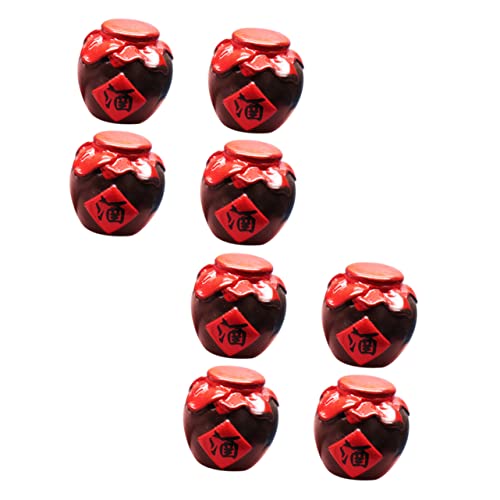 Vaguelly 8 Stücke Harzwein Jar Spielzeug Kinder Dekorative Spielzeug Micro Landschaft Schmucks Vaguelly 8 Stücke Harzwein Jar Spielzeug Kinder Dekorative Spielzeug Micro Landschaft Schmucks von Vaguelly