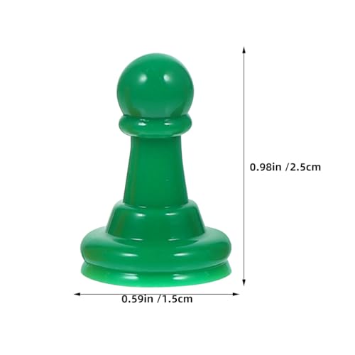 Vaguelly 80 Stück Brettspielfiguren: Kleine Schachfiguren aus Kunststoff für Brettspiele – mehrfarbige Tischmarker, Schachfiguren, Zubehör für Partys und Versammlungen Vaguelly 80 Stück Brettspielfiguren: Kleine Schachfiguren aus Kunststoff für Brettspiele – mehrfarbige Tischmarker, Schachfiguren, Zubehör für Partys und Versammlungen von Vaguelly