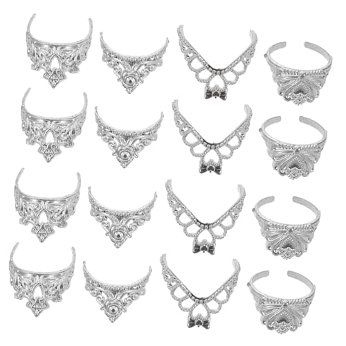 Vaguelly 80 Stück Miniatur Puppen Krone Plastik Tiara Kopfputz für Puppenhaus Rollenspiel Königin Schmuck Zubehör Vaguelly 80 Stück Miniatur Puppen Krone Plastik Tiara Kopfputz für Puppenhaus Rollenspiel Königin Schmuck Zubehör von Vaguelly