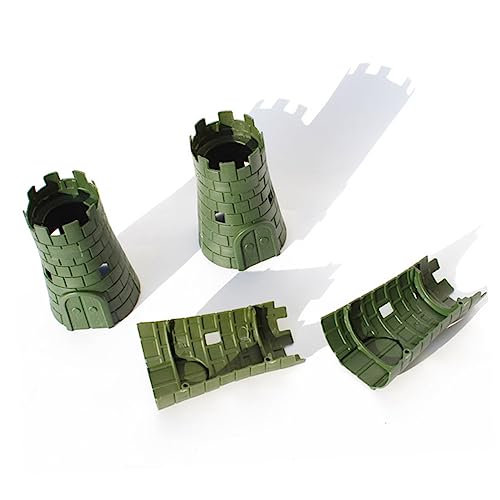 Vaguelly 88 Stück Teiliges Modell Spielset mit Soldaten Figuren aus Umweltfreundlichem Kunststoff Bewegliche Armee Spielfiguren für Party und Dekoration für Militärfans von Vaguelly