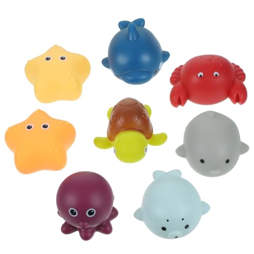 Vaguelly 8St Cartoon-Badespielzeug für Babys wasserspielzeug kinderwasserspielzeuge Water Toy badspielzeuge Bath Toy Poolspielzeug für für die Babyparty Vinyl Vaguelly 8St Cartoon-Badespielzeug für Babys wasserspielzeug kinderwasserspielzeuge Water Toy badspielzeuge Bath Toy Poolspielzeug für für die Babyparty Vinyl von Vaguelly