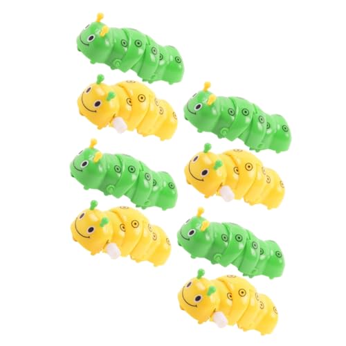 Vaguelly 8Stücke Caterpillar Lustiges Wind Up Zufälligen Farben Für Kinderspielzeug Für Stundenlangen Spaß Und Unterhaltung Vaguelly 8Stücke Caterpillar Lustiges Wind Up Zufälligen Farben Für Kinderspielzeug Für Stundenlangen Spaß Und Unterhaltung von Vaguelly