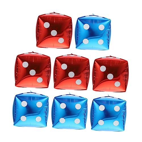 Vaguelly 8Stücke Themenballons Aus Aluminiumfolie Aufblasbare Für Poker Events Und Partys Dekoration Für Spiele Und Geburtstagsfeiern Vaguelly 8Stücke Themenballons Aus Aluminiumfolie Aufblasbare Für Poker Events Und Partys Dekoration Für Spiele Und Geburtstagsfeiern von Vaguelly