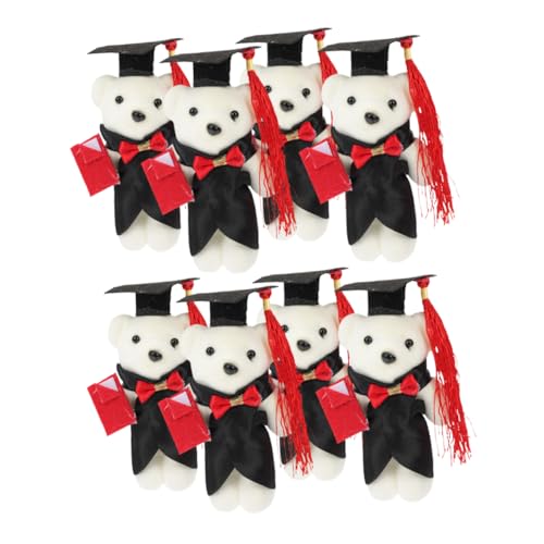 Vaguelly 8pcs Niedlicher Abschlussbär Für Abschlussfeier Liefert Plüsch -DIY -blumenbär Für Absolventen Kreative Abschlusssaison Dekoration Vaguelly 8pcs Niedlicher Abschlussbär Für Abschlussfeier Liefert Plüsch -DIY -blumenbär Für Absolventen Kreative Abschlusssaison Dekoration von Vaguelly