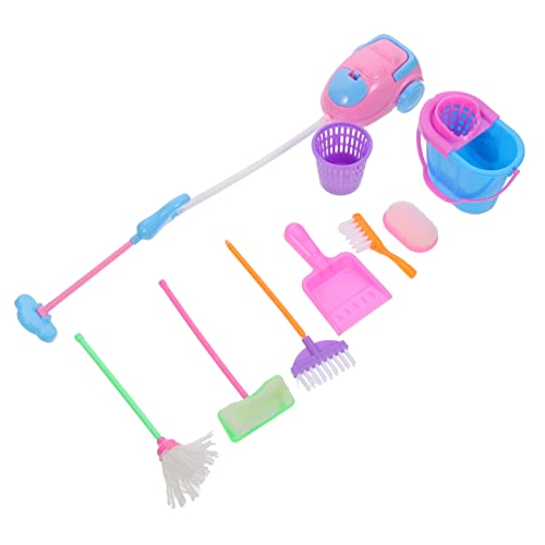 Vaguelly Schleim Kinder 9 Teiliges Puppenreinigungsset Für Interaktive Spielzeuge Für Kleines Putzen Inklusive Spielzeugstaubsauger Und Eimer Für Kreative Rollenspiele Vaguelly Schleim Kinder 9 Teiliges Puppenreinigungsset Für Interaktive Spielzeuge Für Kleines Putzen Inklusive Spielzeugstaubsauger Und Eimer Für Kreative Rollenspiele von Vaguelly