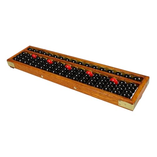 Vaguelly 17-säulen-abakus Aus Holz – Rechenwerkzeug Im Vintage-Stil von Vaguelly