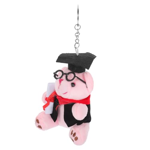 Vaguelly Abschlussbär Schlüsselanhänger Ästhetischer Schlüsselbund Cartoon Bär Schlüsselanhänger Tiere Schlüsselanhänger Gefüllter Bärenanhänger Schlüsselbunddekor Pp Baumwolle Rosa Vaguelly Abschlussbär Schlüsselanhänger Ästhetischer Schlüsselbund Cartoon Bär Schlüsselanhänger Tiere Schlüsselanhänger Gefüllter Bärenanhänger Schlüsselbunddekor Pp Baumwolle Rosa von Vaguelly