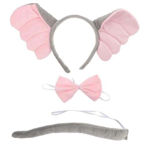 Vaguelly Accessoires mit Weichem Ohr Stirnband und Schleife Niedliches Tierkostüm Zubehör für Damen Geeignet für Karneval Fasching und Mottoparty Vaguelly Accessoires mit Weichem Ohr Stirnband und Schleife Niedliches Tierkostüm Zubehör für Damen Geeignet für Karneval Fasching und Mottoparty von Vaguelly