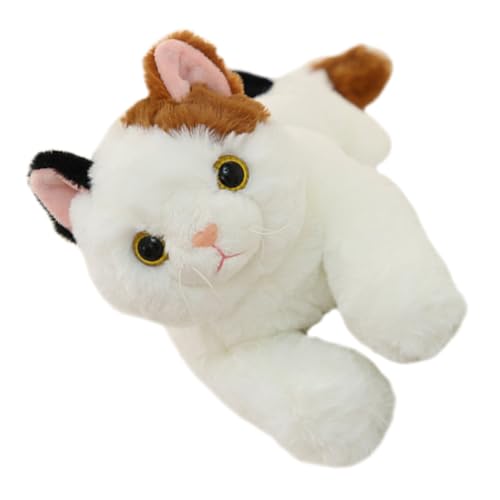 Vaguelly Adorable Plush Cat Realistic Stuffed Animal Toy Soft and Comfortable Plush for for Cuddling and Decoration for Children von Vaguelly