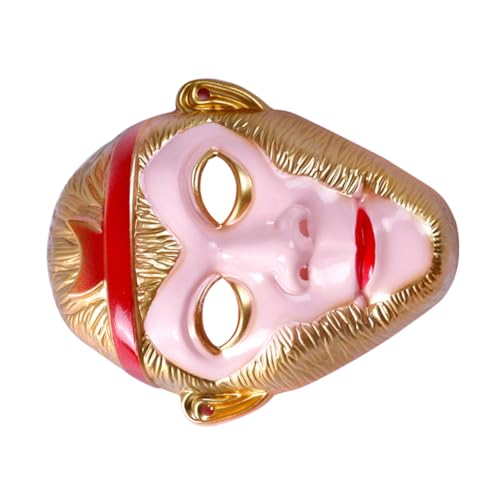 Vaguelly Affenmaske für Halloween Realistische Cosplay Maske aus Hochwertigen Materialien Wiederverwendbar für Partys und Fotos Bequem und Pflegeleicht Vaguelly Affenmaske für Halloween Realistische Cosplay Maske aus Hochwertigen Materialien Wiederverwendbar für Partys und Fotos Bequem und Pflegeleicht von Vaguelly