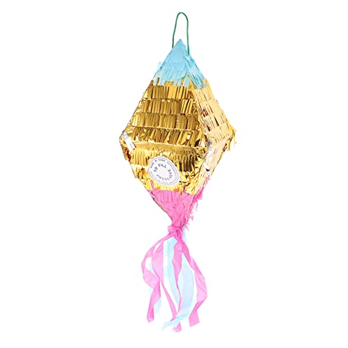 Vaguelly Aluminiumbeschichtete Pinata für Kindergeburtstag Rhombusförmig Bunte Partydeko Wiederbefüllbar mit Süßigkeiten und Kleinen Geschenken Geeignet als Partyspiel und Accessoire Vaguelly Aluminiumbeschichtete Pinata für Kindergeburtstag Rhombusförmig Bunte Partydeko Wiederbefüllbar mit Süßigkeiten und Kleinen Geschenken Geeignet als Partyspiel und Accessoire von Vaguelly