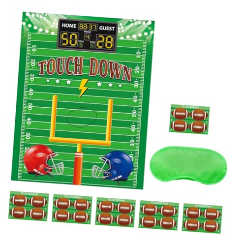 Vaguelly American Football Party Dekorationen mit Poster Aufklebern und Augenbinde für Lebendige Sportfeiern für Rugby Events und Kindergeburtstage Vaguelly American Football Party Dekorationen mit Poster Aufklebern und Augenbinde für Lebendige Sportfeiern für Rugby Events und Kindergeburtstage von Vaguelly