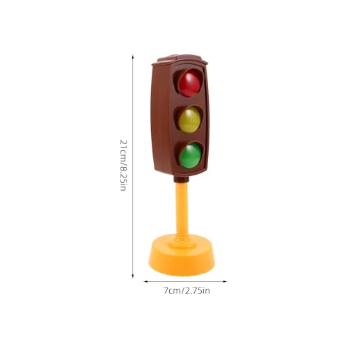 Vaguelly Ampelspielzeug für Kinder: Miniatur-Verkehrssignalmodell mit hoher Simulation – Wird für den Unterricht im Klassenzimmer und Familienaktivitäten verwendet. Keine Batterie von Vaguelly
