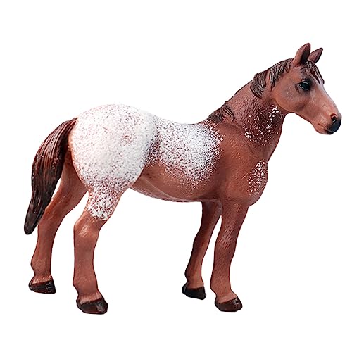 Vaguelly Appaloosa- für hühner Pferde -Props adventsgeschenke Wohndekoration Kinderspielzeug Landschaftsschmuck Pferdeschmuck PVC von Vaguelly