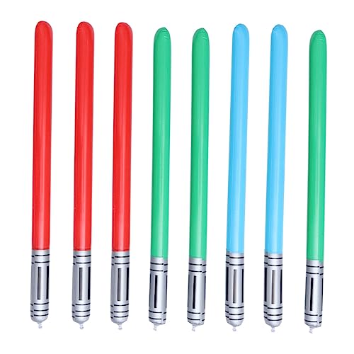 Vaguelly Aufblasbare Lichtschwerter Spielzeugset Perfektes Partyspielzeug Für Bunte Farben Ideales Für Geburtstag Und Mottopartys Vaguelly Aufblasbare Lichtschwerter Spielzeugset Perfektes Partyspielzeug Für Bunte Farben Ideales Für Geburtstag Und Mottopartys von Vaguelly