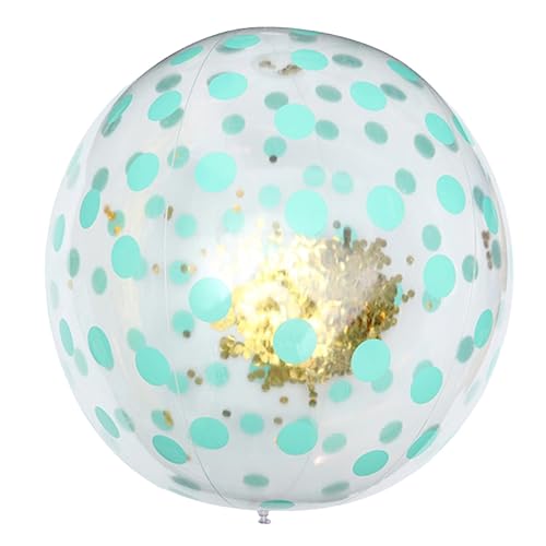 Vaguelly Aufblasbarer Strandball Transparenter PVC Wasserspielzeug für Strandspiele und Kreative Fotografie Requisiten von Vaguelly