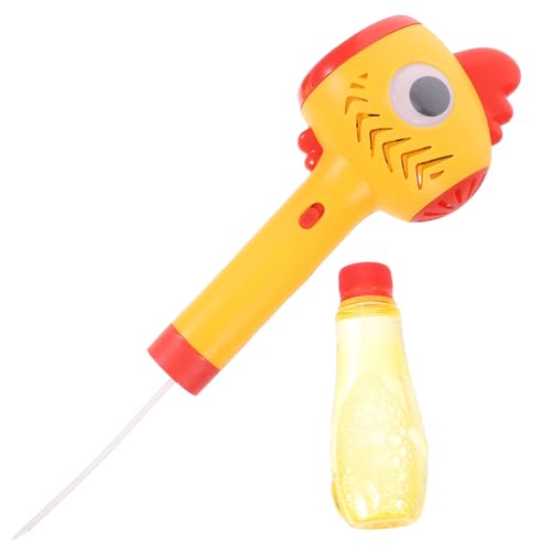 Vaguelly Automatische Elektrische Seifenblasenmaschine mit Musik und Licht Niedlicher Cartoon-Huhn Seifenblasenstab Tragbares Sommer und Familie Bunte Bubble Wand ohne Batterie Vaguelly Automatische Elektrische Seifenblasenmaschine mit Musik und Licht Niedlicher Cartoon-Huhn Seifenblasenstab Tragbares Sommer und Familie Bunte Bubble Wand ohne Batterie von Vaguelly