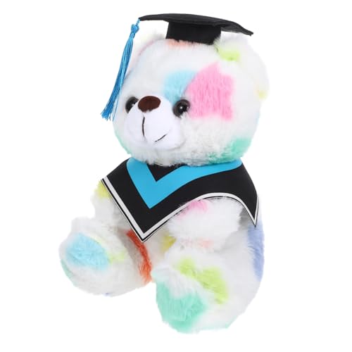 Vaguelly Bachelor-abschlusspuppe Kleinkinder Tragen Kuscheltier Bärenpuppe Bequemes Stofftier Ausgestopftes Bärenspielzeug Bequeme Bärenpuppe Pp Baumwolle Blue Vaguelly Bachelor-abschlusspuppe Kleinkinder Tragen Kuscheltier Bärenpuppe Bequemes Stofftier Ausgestopftes Bärenspielzeug Bequeme Bärenpuppe Pp Baumwolle Blue von Vaguelly