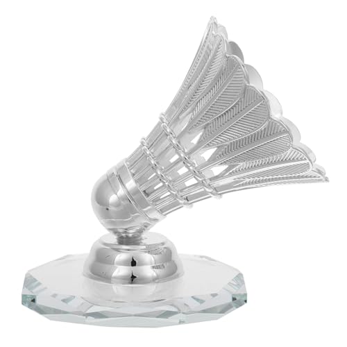 Vaguelly Badminton-Ornamente Trophäe Zubehör für den Autoinnenraum Auto -Armaturenbrettverzierung Auto Inneneinrichtung Armaturenbrett-Ornamente Legierung Silver von Vaguelly