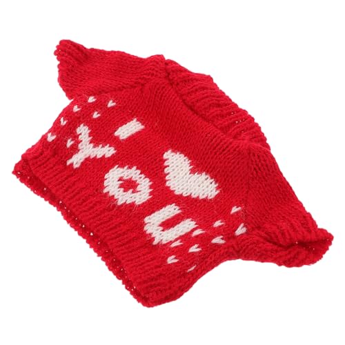 Vaguelly Bärenpuppenkostüm bär Bärenkleidung Puppenpullover Kapuzenpullover Miniaturpullover Hängendes Ornament für Winterpullover Puppenkleidungszubehör Hamsterkostüm Garn rot Vaguelly Bärenpuppenkostüm bär Bärenkleidung Puppenpullover Kapuzenpullover Miniaturpullover Hängendes Ornament für Winterpullover Puppenkleidungszubehör Hamsterkostüm Garn rot von Vaguelly