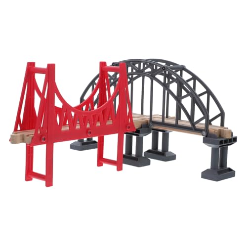 Vaguelly -Bahn-Gleis konstruktionsspielzeug interaktives Holzspielzeug Zugbrücke Eisenbahnzubehör Höhlentunnel trainieren hölzerne Eisenbahnbrücke Spielzeugbrücke Plastik Vaguelly -Bahn-Gleis konstruktionsspielzeug interaktives Holzspielzeug Zugbrücke Eisenbahnzubehör Höhlentunnel trainieren hölzerne Eisenbahnbrücke Spielzeugbrücke Plastik von Vaguelly