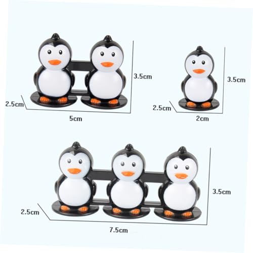 Vaguelly Balance Pinguine Wippspiel Interaktives Wippe für Fördert Kreativität und Gleichgewicht Rätsel für Gemeinsames für Eltern Junge Mädchen Aktivitäten von Vaguelly