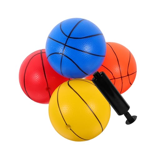 Vaguelly 5pcs Jungen Und Mädchen Basketball Spielzeug Hüpfburg Mit Inflator Vaguelly 5pcs Jungen Und Mädchen Basketball Spielzeug Hüpfburg Mit Inflator von Vaguelly
