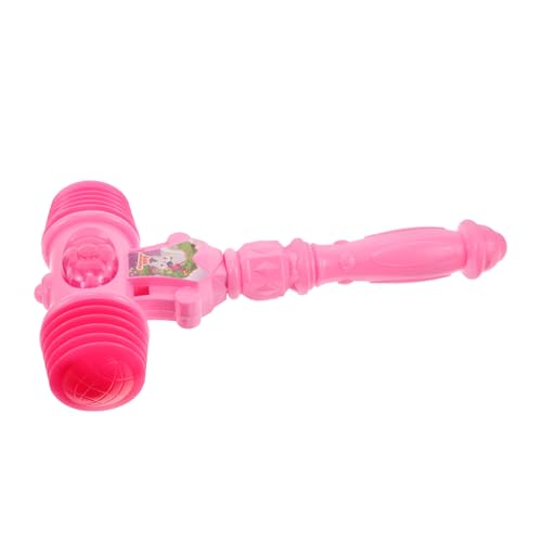 Vaguelly Pädagogisches Baby-Hammer-Spielzeug Gefälschter Quietschhammer für Jungen und Mädchen Kunststoffhämmer für Kleinkinder Clown-schlägel Lustiges Lernspielzeug von Vaguelly
