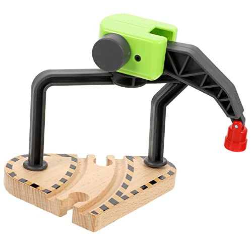 Vaguelly Biegerturmspielzeug Kranmodell für dekoratives Kranmodell Kran Modell Kranspielzeug für Spiele Kranspielzeug für Simulation Kranmodell vorgetäuschtes Kranmodell Holz von Vaguelly