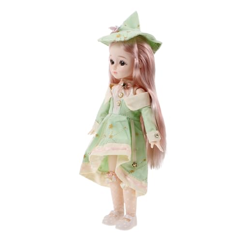 Vaguelly Bjd-gelenkpuppe Bjd-Puppen Prinzessin Puppe Miniatur-schaufensterpuppen Anime-Puppe Kugelgelenkpuppen Mädchen Puppe Mini-bjd-Puppe Amerikanische Puppen Für Mädchen Samt von Vaguelly
