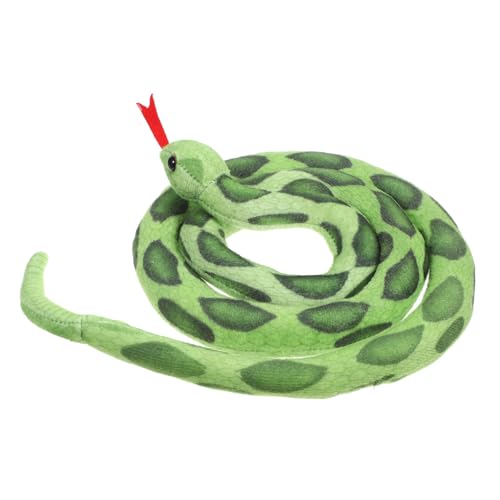 Vaguelly Boa Constrictor Sensorisches Falsche Schlange Kleinkindspielzeug Schlangenpuppe Babyspielzeug Knifflige Schlangenrequisiten Plüschschlange Kurzer Plüsch Green Vaguelly Boa Constrictor Sensorisches Falsche Schlange Kleinkindspielzeug Schlangenpuppe Babyspielzeug Knifflige Schlangenrequisiten Plüschschlange Kurzer Plüsch Green von Vaguelly