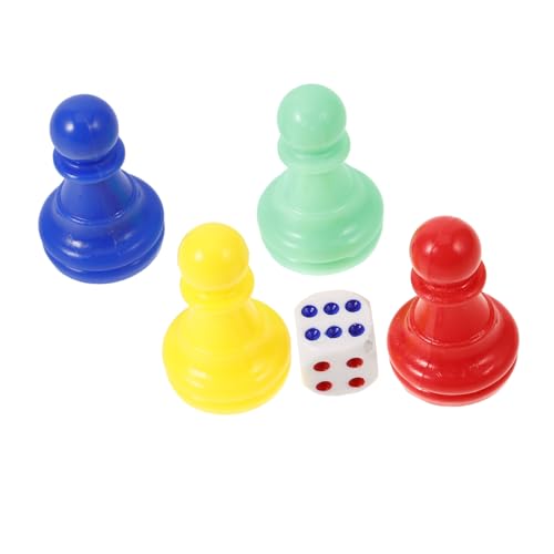 Vaguelly Brettspiel-Schachspiel Flugschach Schachfiguren Bauern Schachfigur Figur Faltbrett Schachfiguren magnetisches Reiseschach Plastik von Vaguelly
