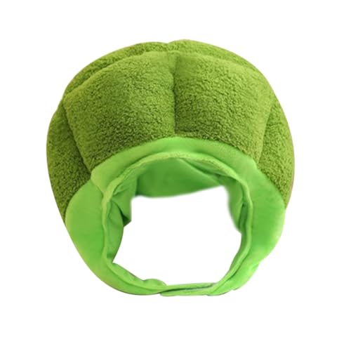 Vaguelly Brokkoli Hut Kappe Lebensmittel Bekleidung Cosplay Zubehör Für Halloween Erntefeste Kostümpartys Bauernhof Mottoparty Grün von Vaguelly