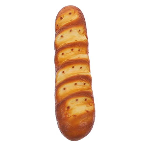 Vaguelly Brot-Modell küchendekoration küchendeco Kunstbrot dekoringe ziernieten Decoration gefälschtes Essen schickes Brot Fotorequisite simulierte Brotrequisiten Dekorationen für Shop Pu von Vaguelly