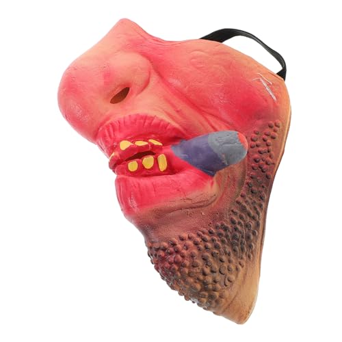 Vaguelly Einzigartige Venom-halbmaske Für Erwachsene Jungen Und Mädchen Halloween-party-maskenmaske von Vaguelly