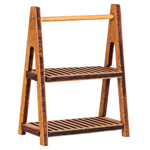 Vaguelly Brotregal-Ornamente für kinderspielzeug weichnachts Miniatur-Aufbewahrungsregal Puppenhaus-Zeitungsständer Mini Regal Mini-Regalspielzeug hölzern Coffee Vaguelly Brotregal-Ornamente für kinderspielzeug weichnachts Miniatur-Aufbewahrungsregal Puppenhaus-Zeitungsständer Mini Regal Mini-Regalspielzeug hölzern Coffee von Vaguelly