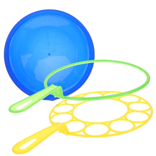 Vaguelly Bubble Wand Set Teilig mit Großer Blasenschale Langlebige Outdoor spielzeugsticks für Sommer Geburtstagsfeiern Hochzeiten und Familienpartys Leicht und Bruchsicher von Vaguelly