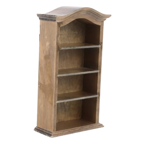 Vaguelly Bücherregal-Ornamente Mini-Display-Regal Miniatur Anzeige Haushalt Puppe Book Shelves bücherstützen ibl Box Mini-Kleiderschrankmodell Mini-Kleiderschrank aus Holz hölzern Vaguelly Bücherregal-Ornamente Mini-Display-Regal Miniatur Anzeige Haushalt Puppe Book Shelves bücherstützen ibl Box Mini-Kleiderschrankmodell Mini-Kleiderschrank aus Holz hölzern von Vaguelly