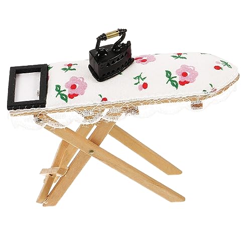 Vaguelly Bügelbrett für Puppenhaus Realistisches Design Miniaturmöbel und Dekoration für DIY Szenen und Foto Requisiten Vaguelly Bügelbrett für Puppenhaus Realistisches Design Miniaturmöbel und Dekoration für DIY Szenen und Foto Requisiten von Vaguelly