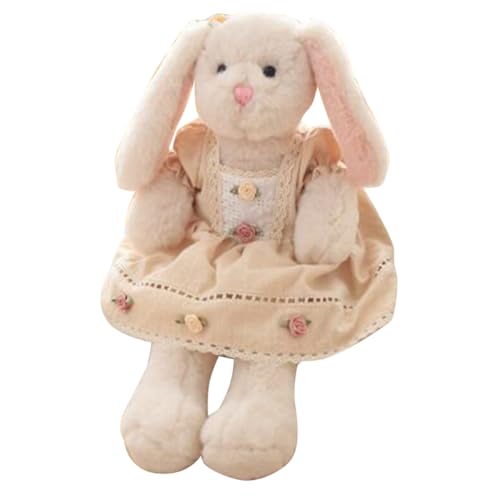 Vaguelly Bunny Plüsch Flauschiges Kaninchen Kuscheltier für Geburtstagsgeschenk Beiges Design für Fotorequisit Vaguelly Bunny Plüsch Flauschiges Kaninchen Kuscheltier für Geburtstagsgeschenk Beiges Design für Fotorequisit von Vaguelly