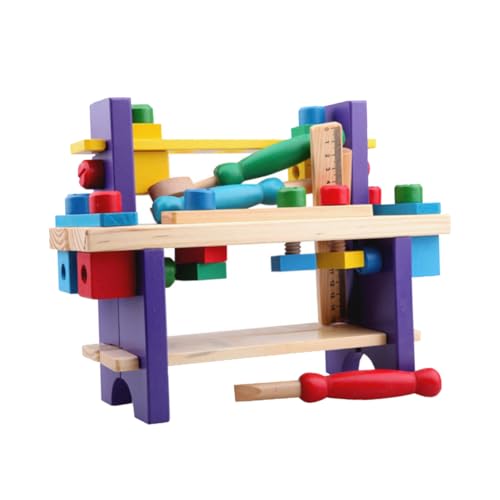 Vaguelly Kinder Holz Zusammenbauen Spielzeug Bunte Schraube Spielzeug Spaß Pädagogisches Spielen Für Kinder Vaguelly Kinder Holz Zusammenbauen Spielzeug Bunte Schraube Spielzeug Spaß Pädagogisches Spielen Für Kinder von Vaguelly