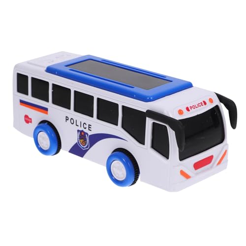 Vaguelly Niedliches Busspielzeug Für Kleinkinder Spielzeugauto Mit Rückziehfunktion Und Musik Busspielzeug Für 1–3-jährige Jungen von Vaguelly
