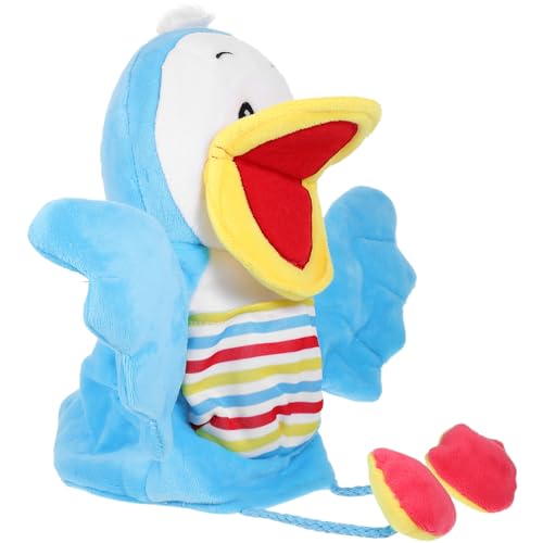 Vaguelly Cartoon Ente Handpuppe mit Bewegbarem Mund Plüschspielzeug für Geschichtenerzähler für Fantasievolles Spiel Robustes und Langlebiges Material Vaguelly Cartoon Ente Handpuppe mit Bewegbarem Mund Plüschspielzeug für Geschichtenerzähler für Fantasievolles Spiel Robustes und Langlebiges Material von Vaguelly