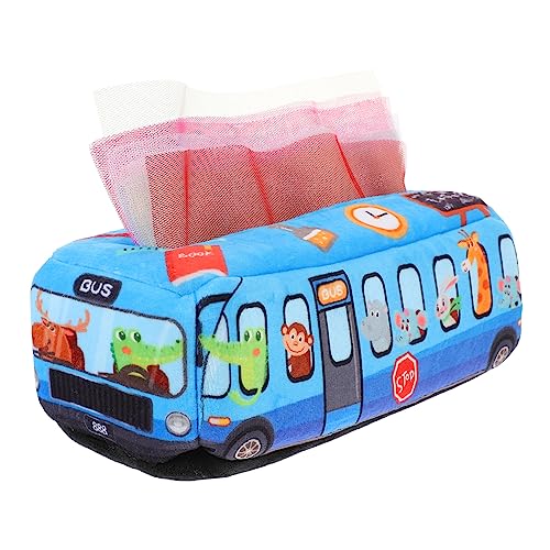 Vaguelly Cartoon Tissue Box für Sensorisches Fingerübungs Lernspielzeug Feinmotorik mit Bunten Stofftüchern Blau Vaguelly Cartoon Tissue Box für Sensorisches Fingerübungs Lernspielzeug Feinmotorik mit Bunten Stofftüchern Blau von Vaguelly