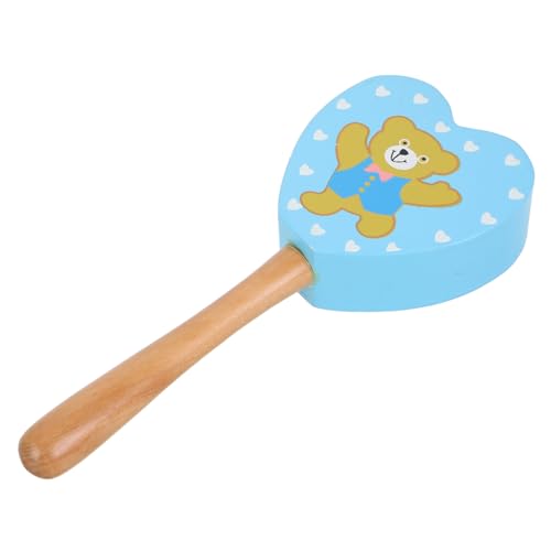 Vaguelly Musikinstrument Für Kinder Herzform Maracas Bunte Maracas-spielzeuge Rhythmus-Musikinstrument Für Kleinkinder Spielzeug Zur Sensorischen Entwicklung Für 1–3-jährige von Vaguelly