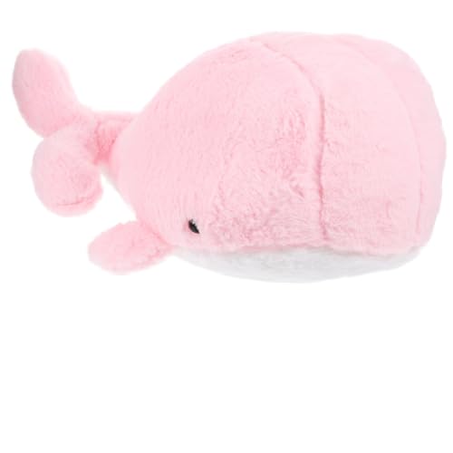 Vaguelly Cartoon-wal-Puppe Gefüllte Walpuppe Cartoon-Puppe Walpuppe Für Den Haushalt Walpuppe Für Tierpuppe Für Stofftierpuppe Heimdekoration Plüsch Rosa von Vaguelly
