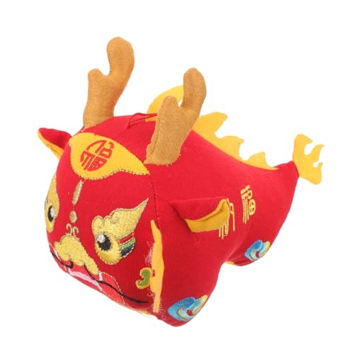 Vaguelly Chinesisches Jahr des Drachen Stofftier Glücksbringer Plüschtier Rotes Stofftier Vielseitige Dekoration für Neujahr Geburtstag Firmenfeier Vaguelly Chinesisches Jahr des Drachen Stofftier Glücksbringer Plüschtier Rotes Stofftier Vielseitige Dekoration für Neujahr Geburtstag Firmenfeier von Vaguelly