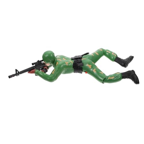 Vaguelly Actionfigur Spielzeug Kinder Soldatenfiguren Spielzeug Elektrischer Krabbelsoldat Musik -leuchten Sicheres Kunststoffmaterial Vaguelly Actionfigur Spielzeug Kinder Soldatenfiguren Spielzeug Elektrischer Krabbelsoldat Musik -leuchten Sicheres Kunststoffmaterial von Vaguelly